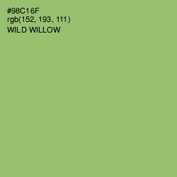 #98C16F - Wild Willow Color Image
